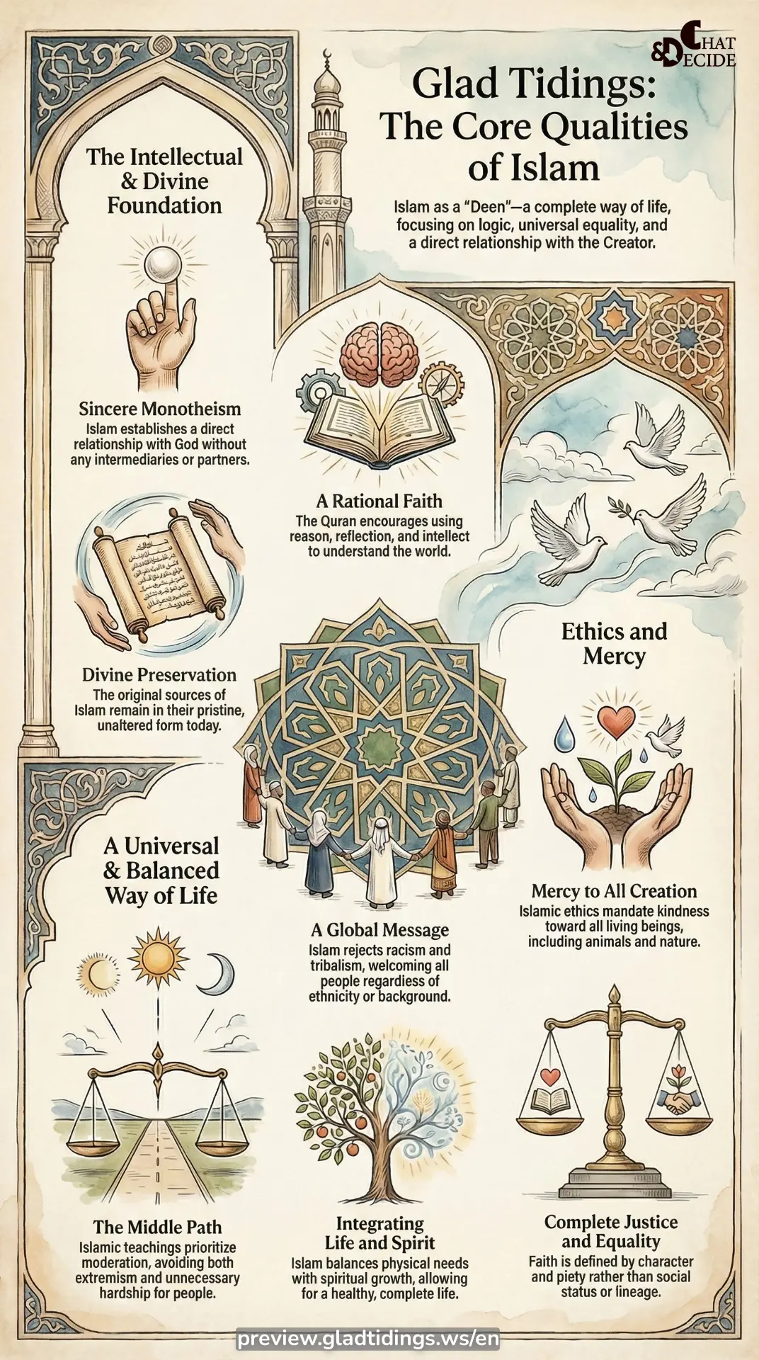 The Core Qualities of Islam